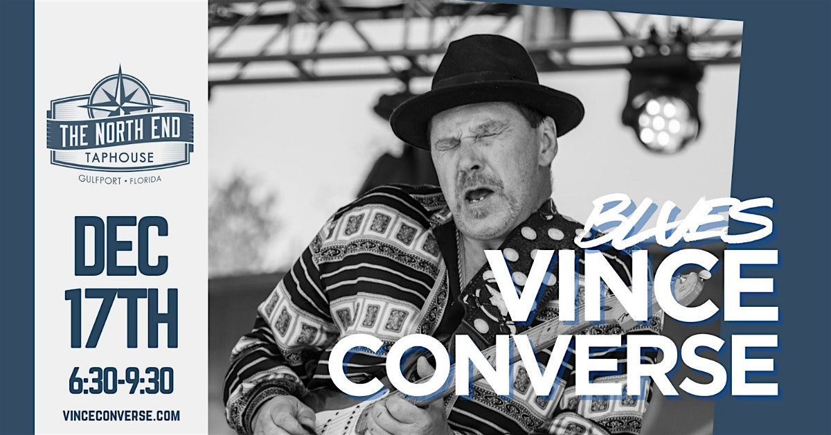 Blues Night with Vince Converse, 17 December | Event in Gulfport | AllEvents