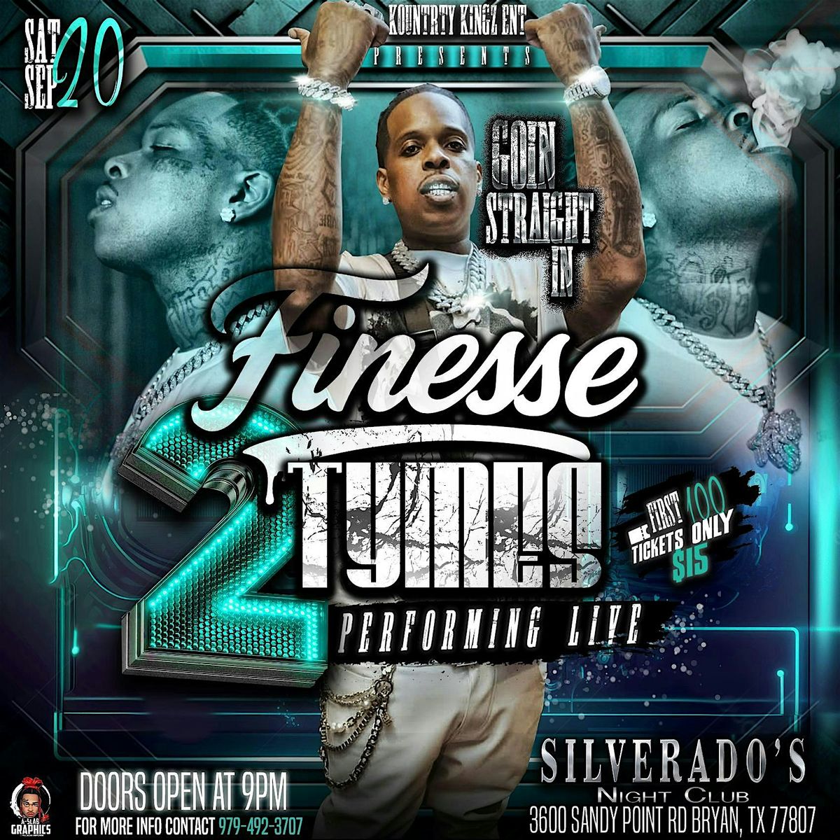 Finesse 2tymes Live In Bryan,Tx, 20 September | Event in Bryan | AllEvents