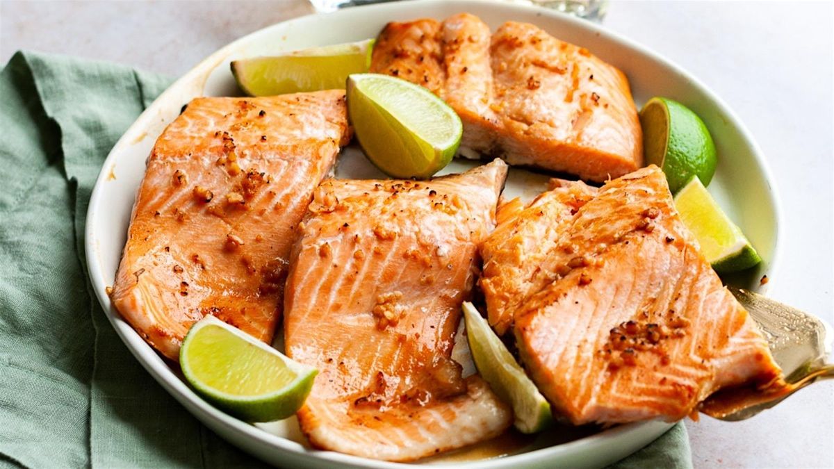 Clase de Cocina Saludable: Salmón glaseado con miel, balsámico y lima, 28 August | Event in Charlotte | AllEvents