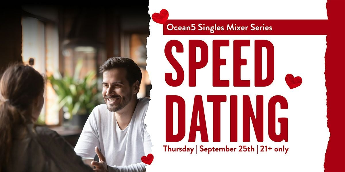 Speed Dating Singles Mixer at Ocean5, 25 September | Event in Gig Harbor | AllEvents