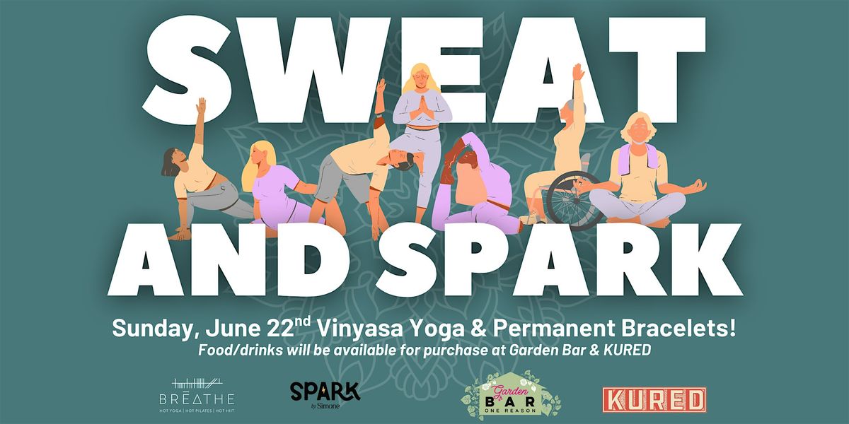 ✨SWEAT & SPARK✨  Free Yoga + Permanent Jewelry Pop-Up at One Reason Garden, 29 June | Event in Cambridge
