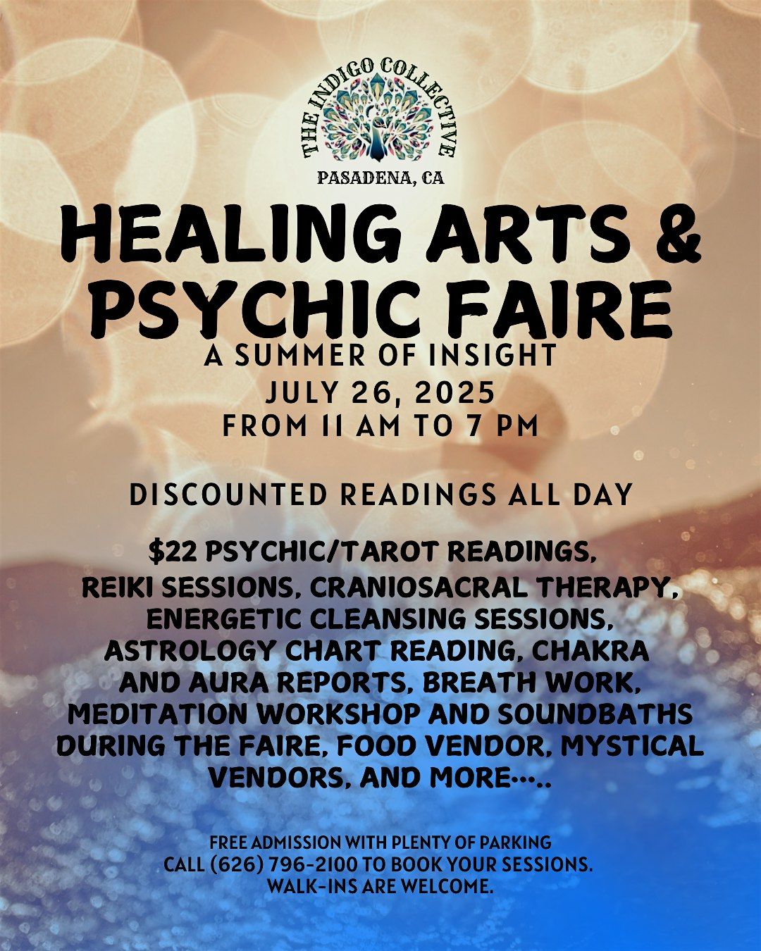 Healing Arts  & Psychic Faire - A Summer of Insight is here., 26 July | Event in Pasadena | AllEvents
