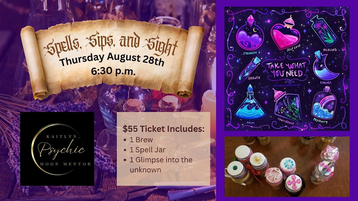 Spells, Sips, & Sight --- Manifest. Drink. Discover., 28 August | Event in New London | AllEvents