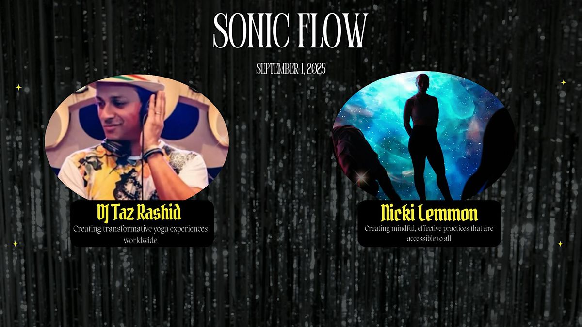 DJ Taz Rashid - Sonic Flow with Namaste Yoga's own Nick lemmon, 1 September | Event in Scottsdale | AllEvents