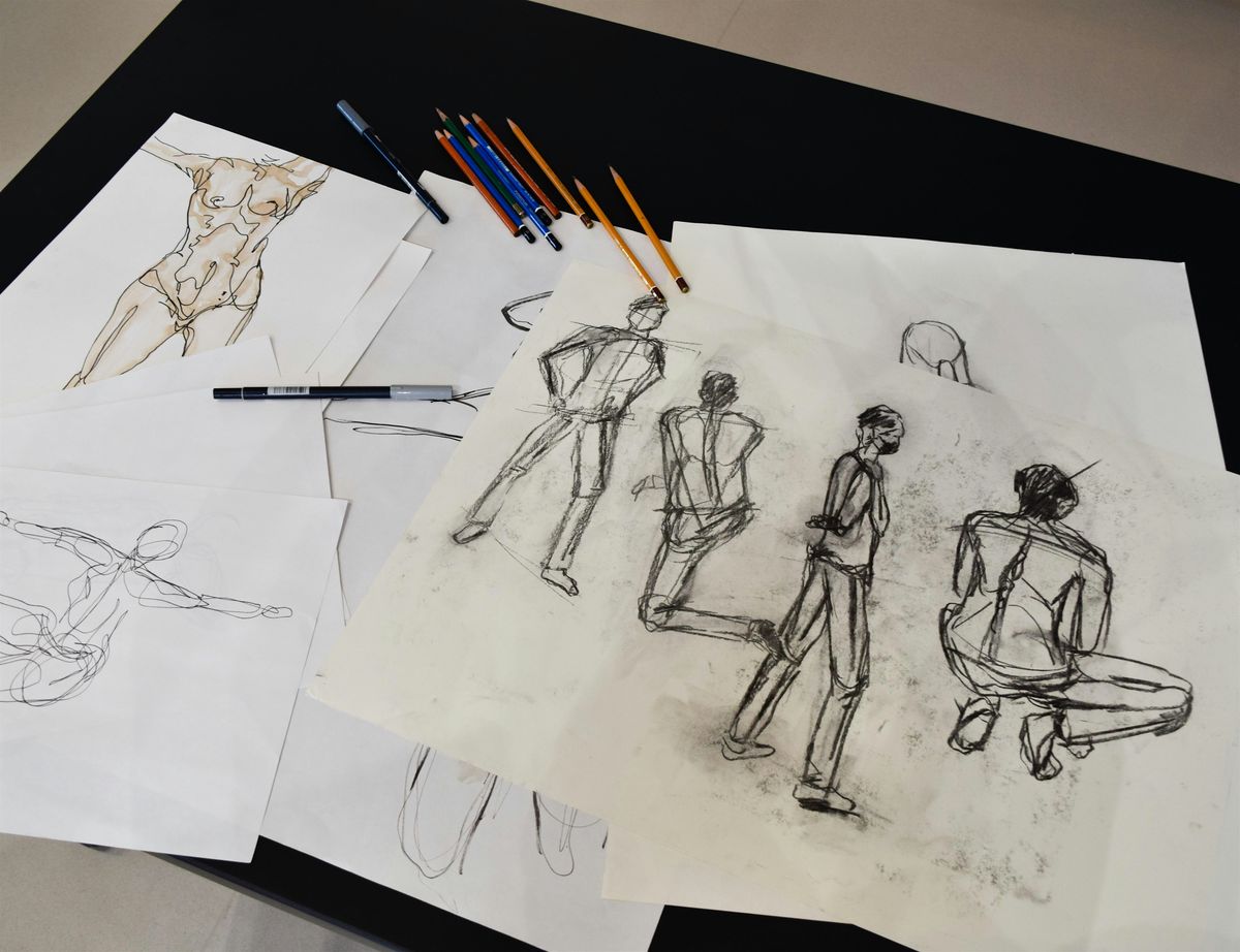 Figure Drawing Collective - August, 3 August | Event in Morgan Hill | AllEvents