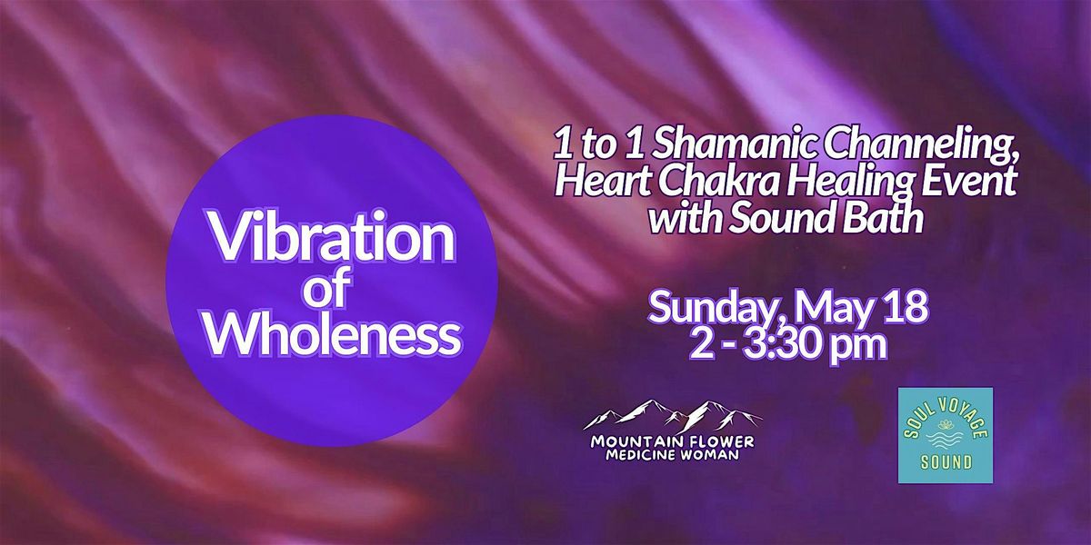 Vibration of Wholeness, 18 May | Event in Madison | AllEvents