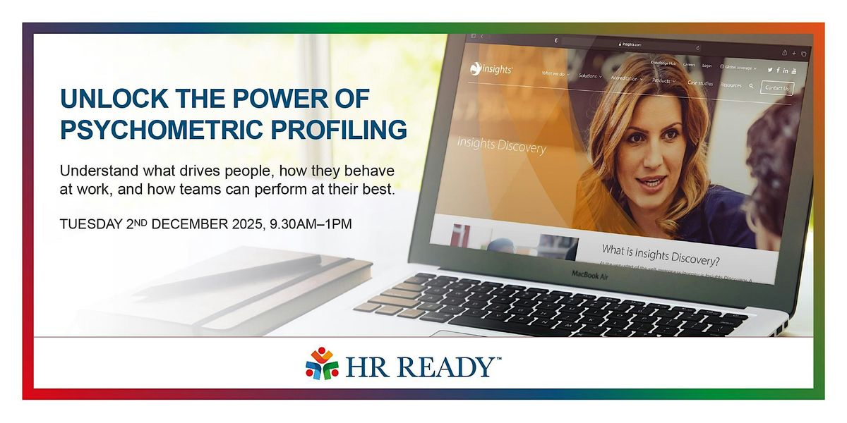 Unlock the Power of Psychometric Profiling, 2 December | Event in Cambridge | AllEvents