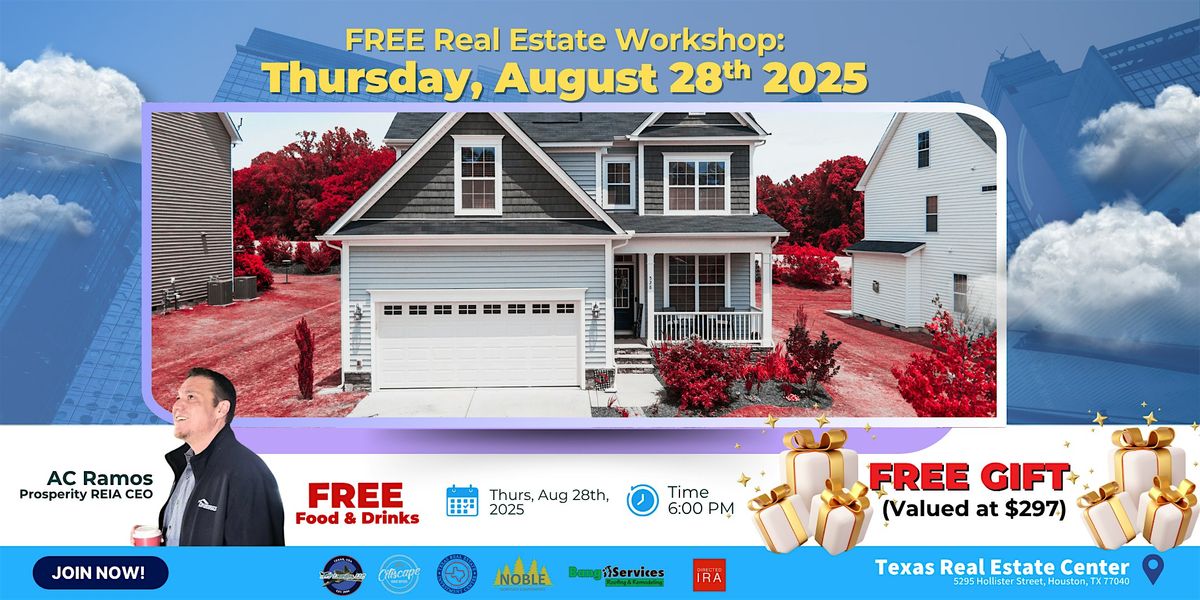 Prosperity REIA 8/28/2025, 28 August | Event in Houston | AllEvents
