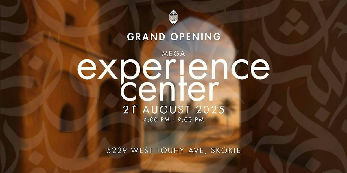 Grand Opening - Intense Oud: Mega Experience Centre, 21 August | Event in Skokie | AllEvents