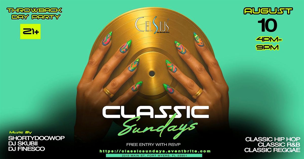 CLASSIC SUNDAYS, 10 August | Event in Fort Myers | AllEvents