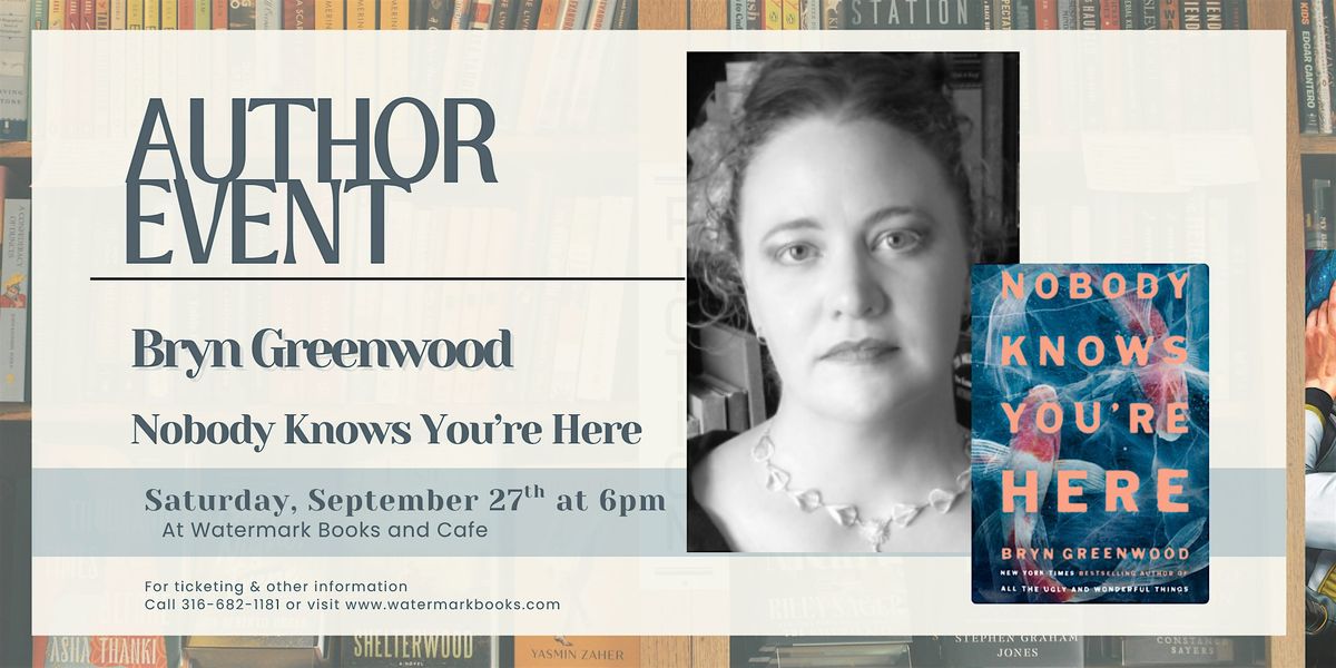 In Store Event with Bryn Greenwood, 27 September | Event in Wichita | AllEvents