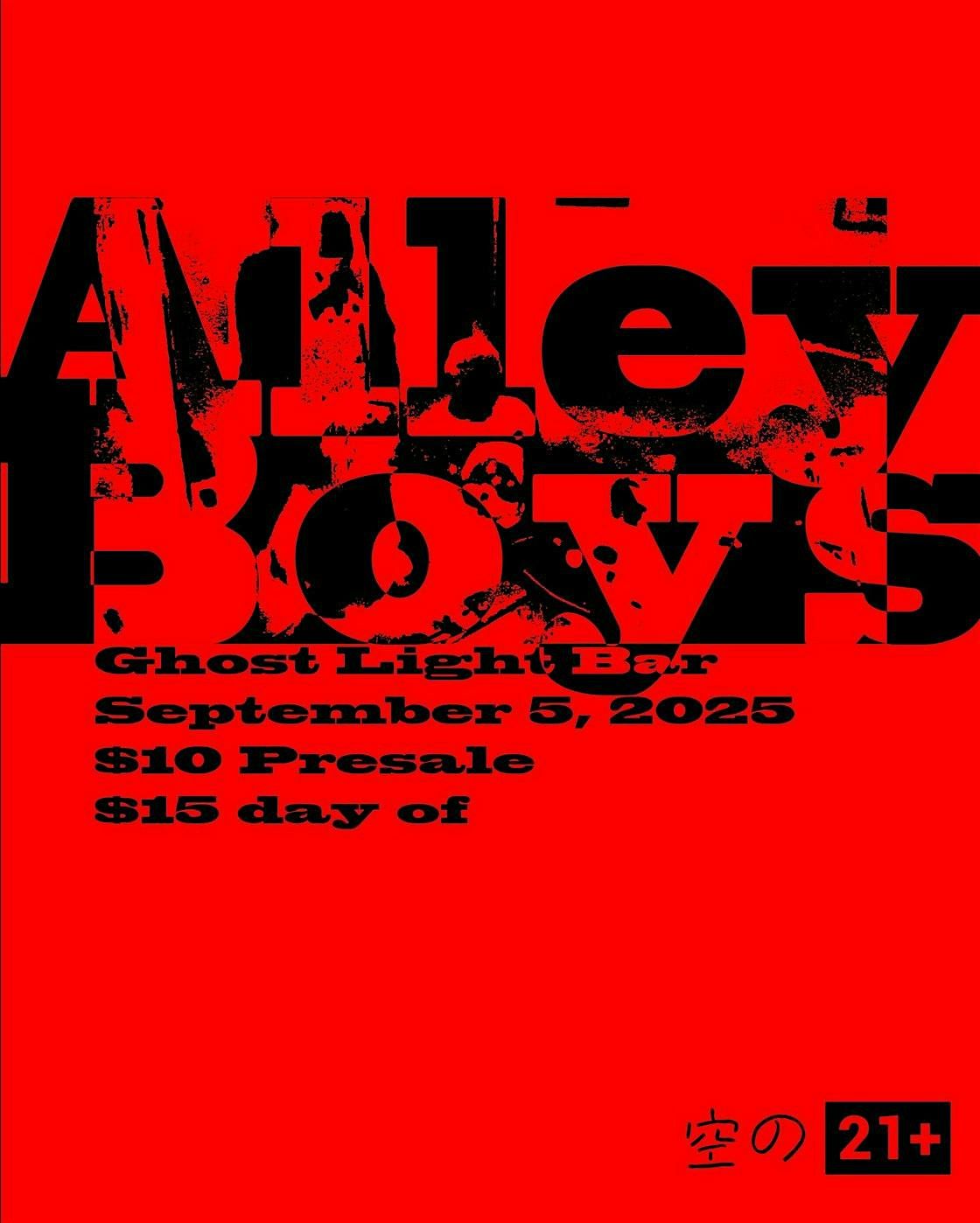 ALLEY BOYS LIVE AT GHOST LIGHT BAR, 5 September | Event in Hamtramck | AllEvents