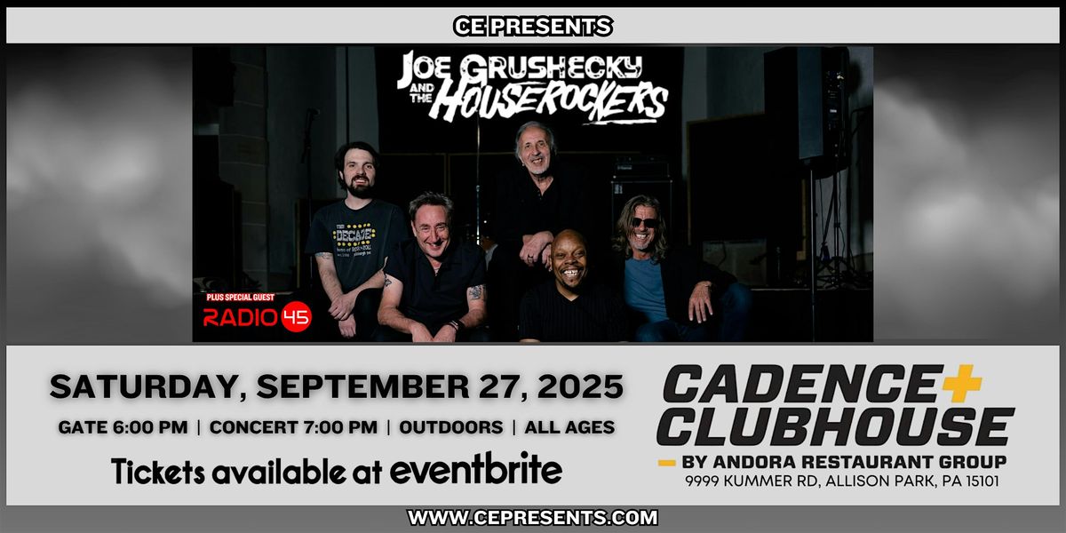 Joe Grushecky and The Houserockers, 27 September | Event in Allison Park | AllEvents