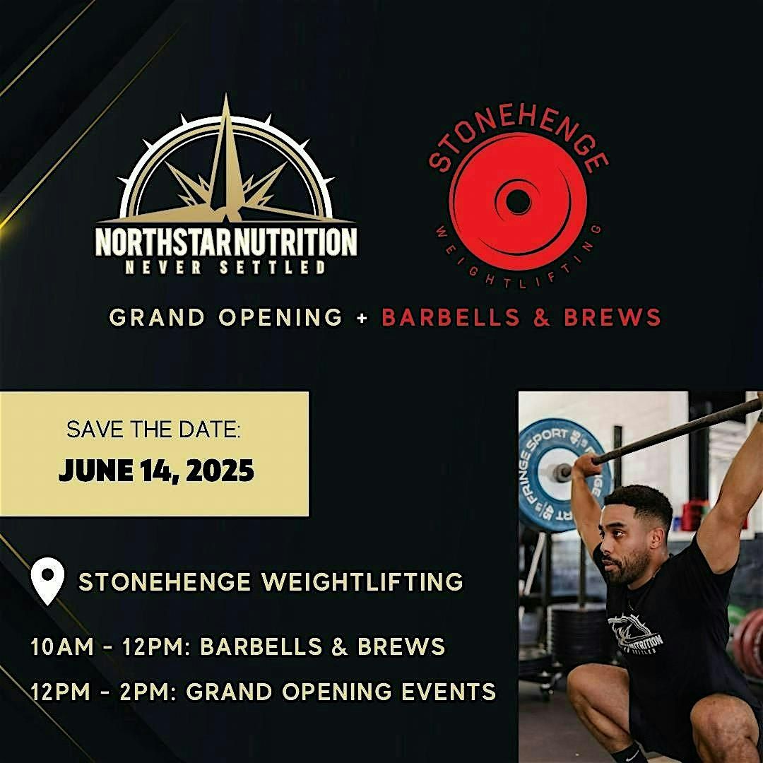 NorthStar Grand Opening + Barbells & Brews at Stonehenge Weightlifting, 14 June | Event in Austin | AllEvents