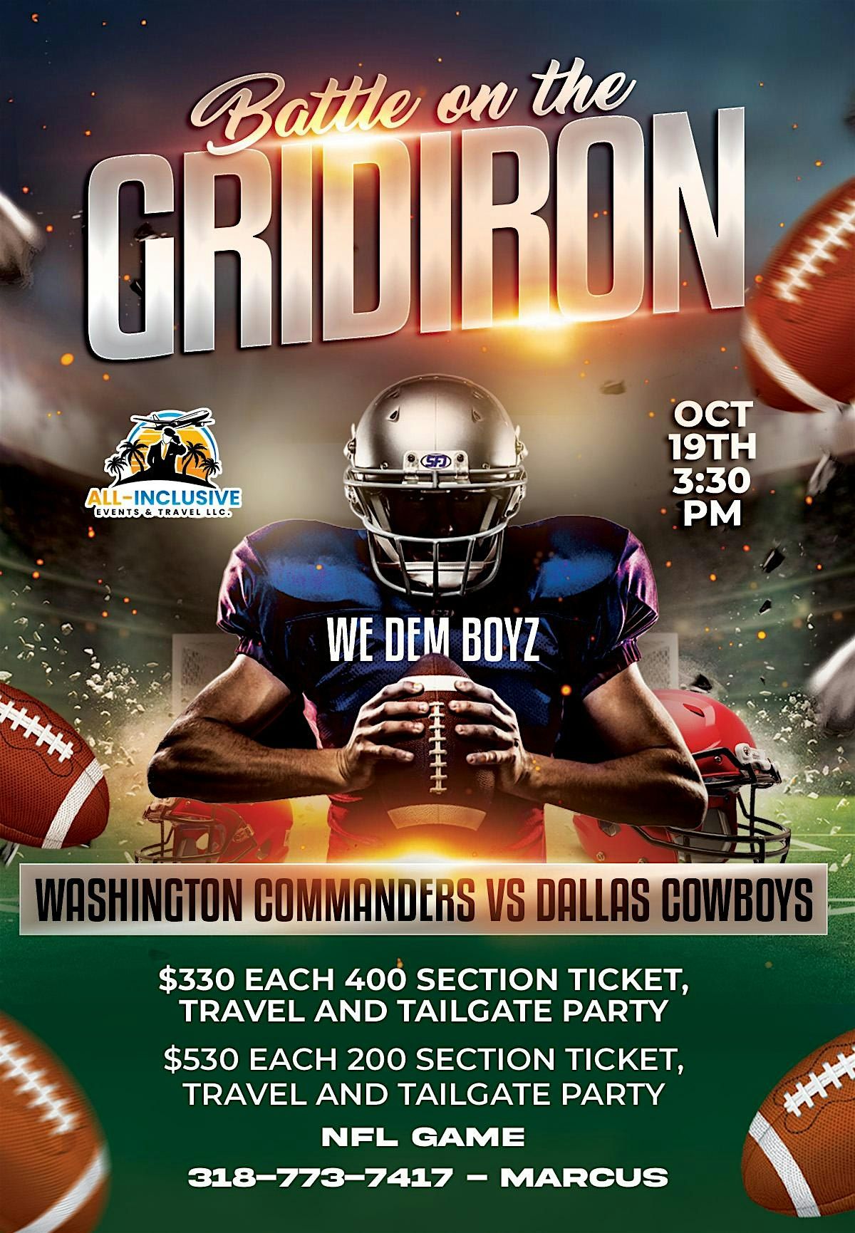WASHINGTON COMMANDERS VS. DALLAS COWBOYS, 19 October | Event in Arlington | AllEvents