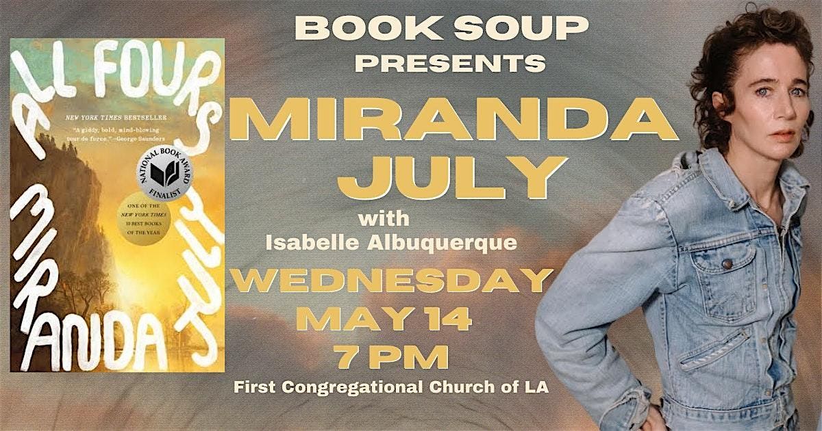 Miranda July discusses All Fours | Event in Los Angeles | AllEvents