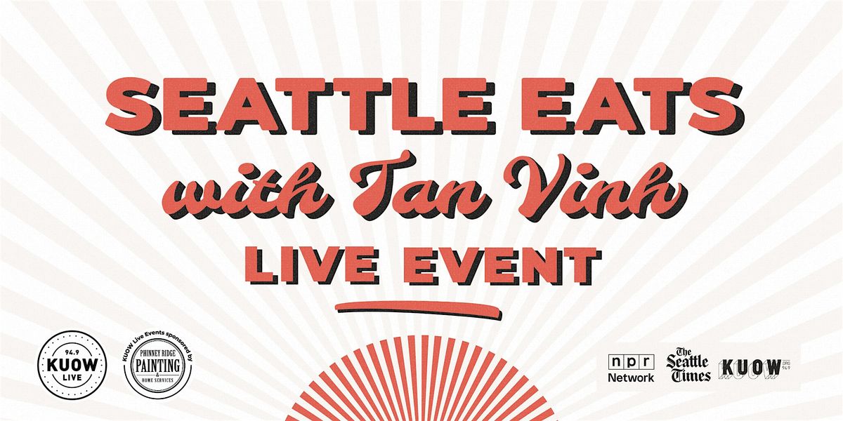 Seattle Eats Live with Tan Vinh, Rachel Belle, and J. Kenji López-Alt, 10 November | Event in Seattle | AllEvents