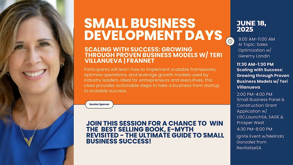 Scaling with Success, 18 June | Event in San Antonio | AllEvents