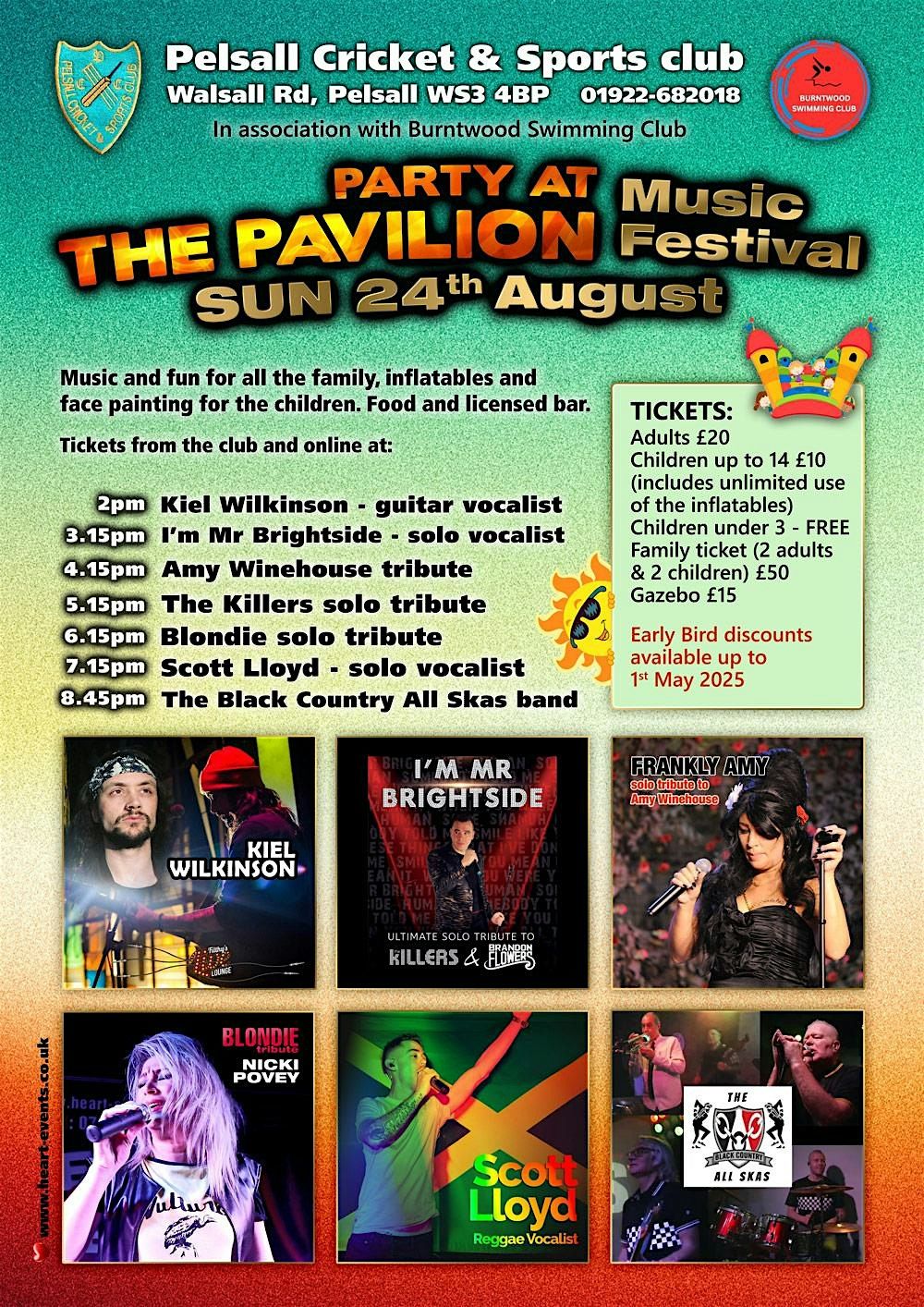 Party at the Pavilion, 24 August | Event in Walsall | AllEvents