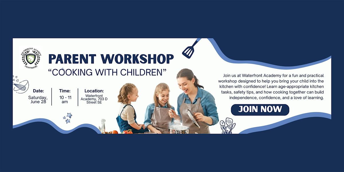 Cooking with Children, 28 June | Event in Washington | AllEvents