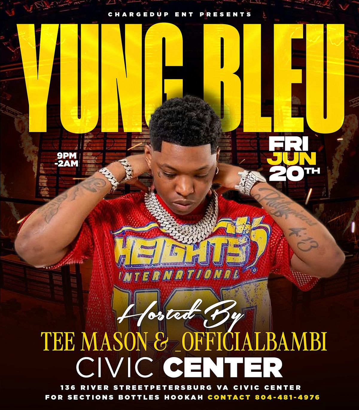 YUNG BLEU LIVE !!, 20 June | Event in Petersburg | AllEvents