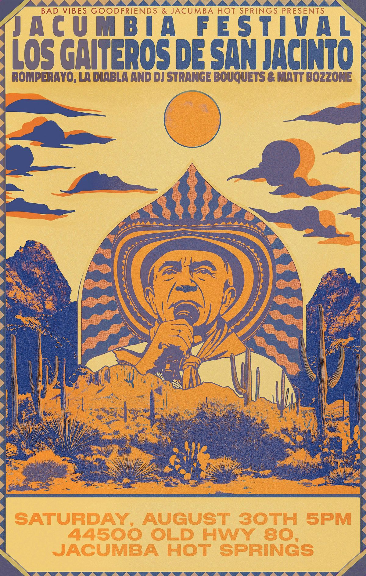 Jacumbia Fest: Los Gaiteros de San Jacinto, Romperayo, La Diabla and more, 30 August | Event in Jacumba Hot Springs