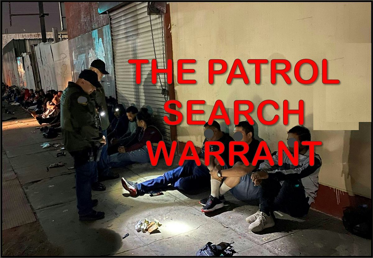 The Patrol Search Warrant 06/09/25, 9 June | Event in Commerce | AllEvents