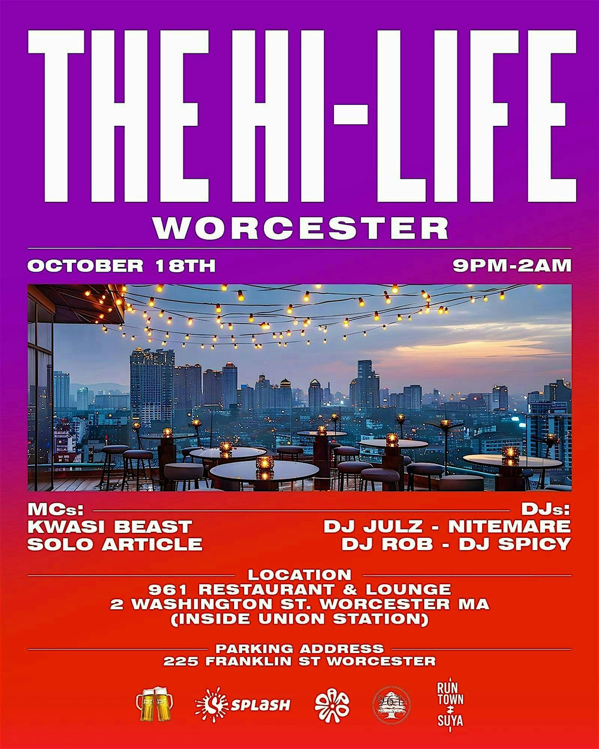 THE HI - LIFE (WORCESTER), 18 October | Event in Worcester | AllEvents