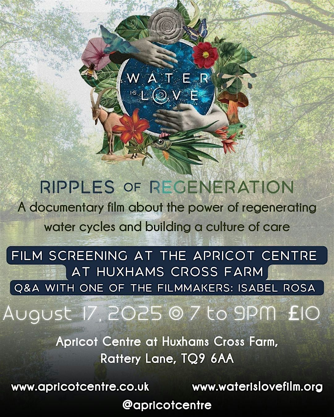 Water is Love Screening | Event in Dartington | AllEvents