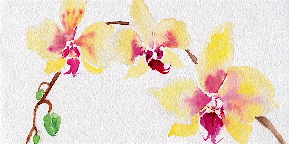 Watercolor workshop - Orchids, 16 August | Event in New York | AllEvents