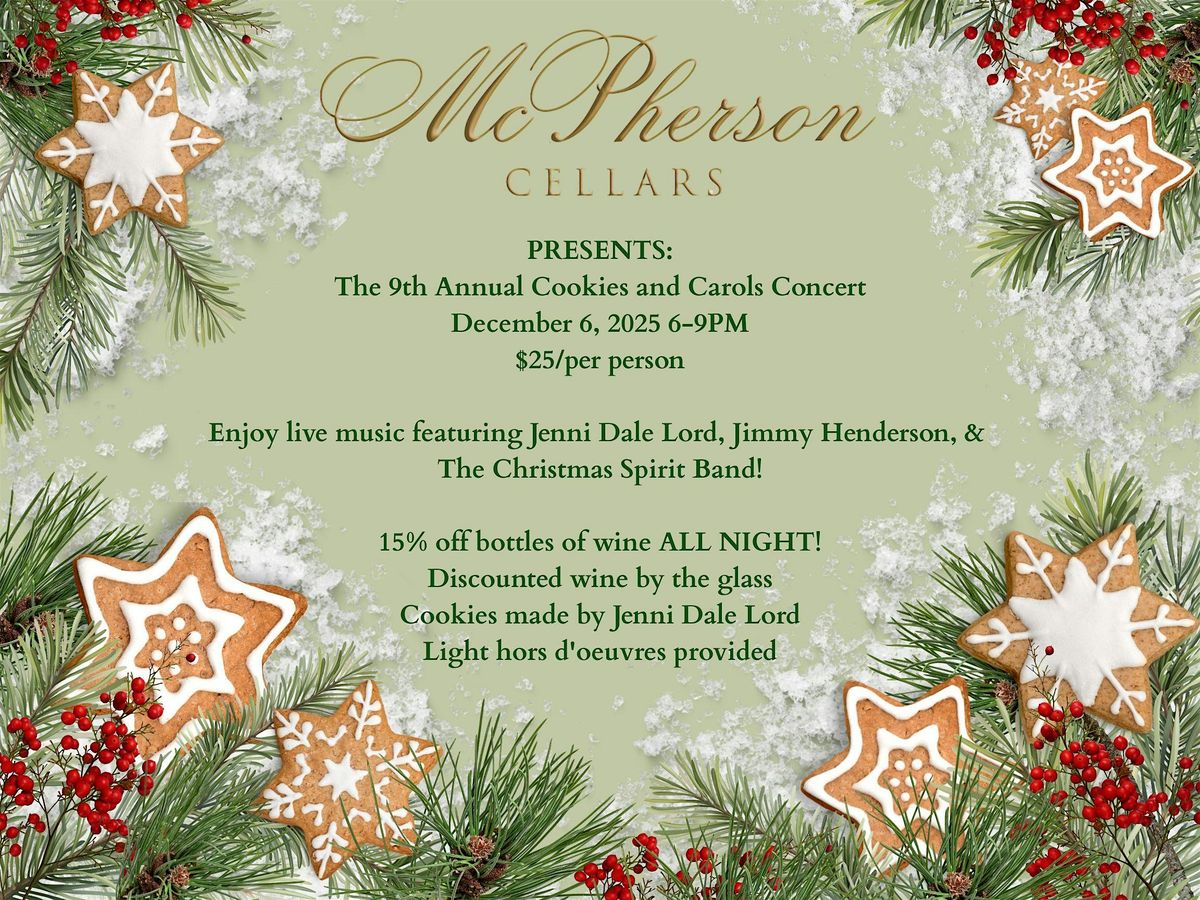 9th Annual Cookies & Carols Concert, 6 December | Event in Lubbock | AllEvents