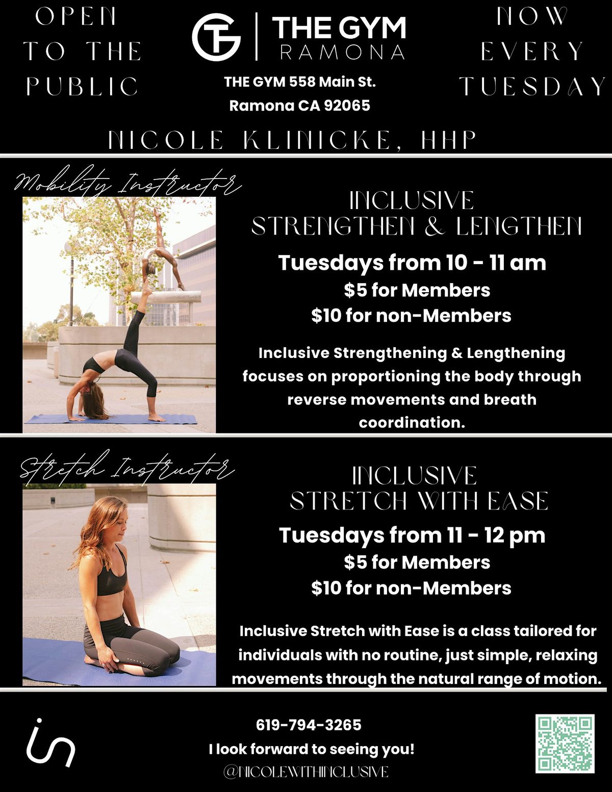 Inclusive Stretch with Ease | Event in Ramona | AllEvents