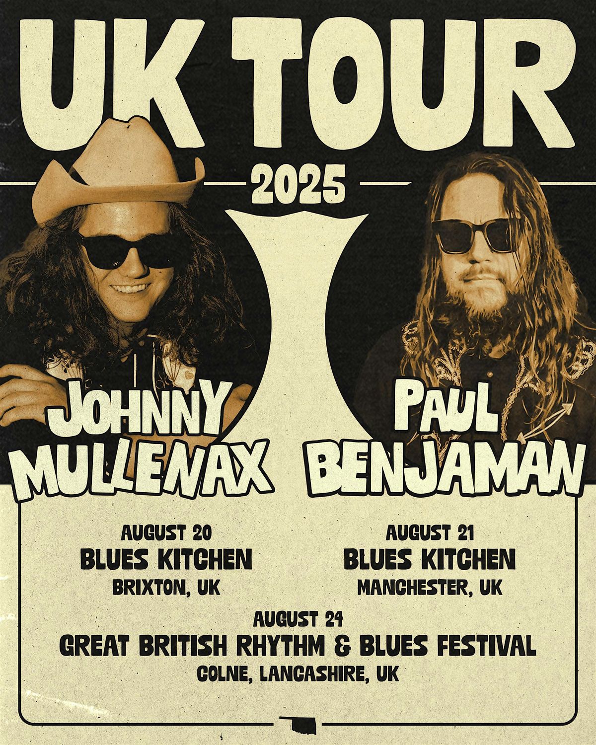 Johnny Mullenax and Paul Benjaman Band at The Blues Kitchen, 20 August | Event in London | AllEvents