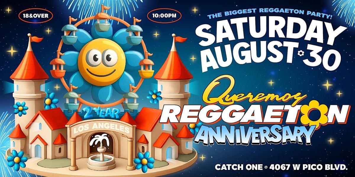 LABOR DAY WEEKEND: REGGAETON PARTY @ CATCH ONE LA 18+, 30 August | Event in Los Angeles | AllEvents