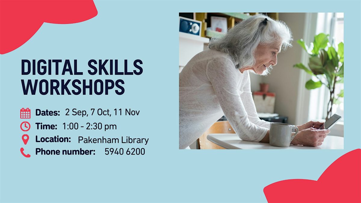 Digital Skills Workshops @ Pakenham Library | Event in Pakenham | AllEvents