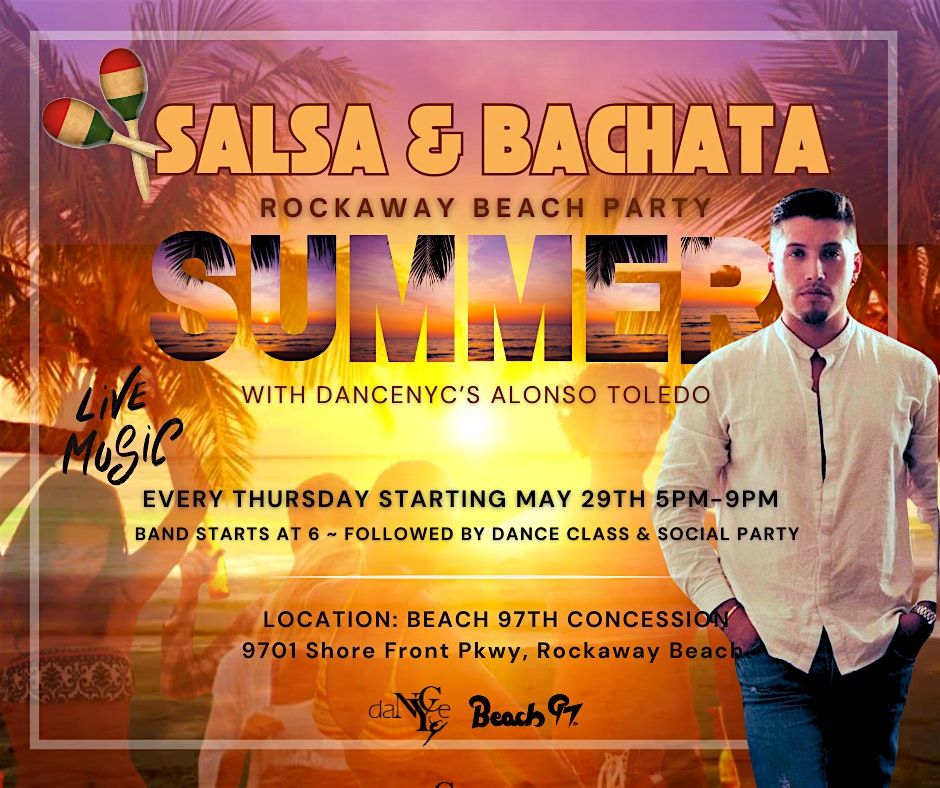 Salsa & Bachata Beach Party - Rockaway | Event in Queens | AllEvents