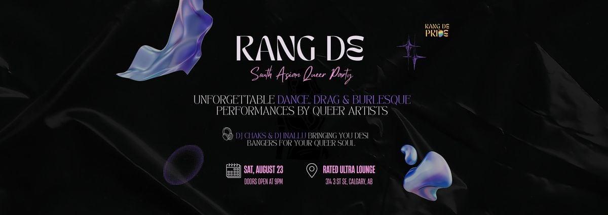 Rang De, 23 August | Event in Calgary | AllEvents