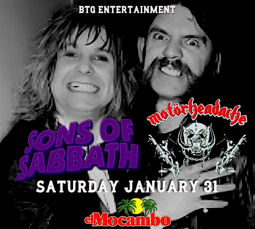 Sons of Sabbath & Motorheadache, 31 January | Event in Toronto | AllEvents