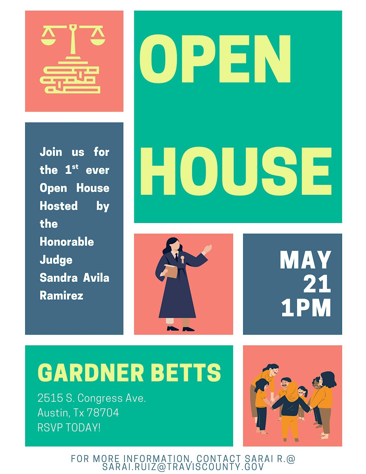 98th District Court- 1st Open House, 21 May | Event in Austin | AllEvents