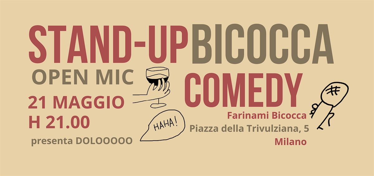 STAND UP COMEDY BICOCCA - Farinami, 21 May | Event in Milano | AllEvents