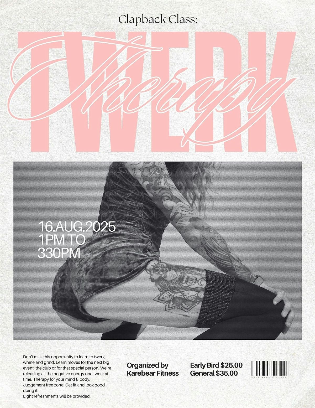 Clapback Class: Twerk Therapy, 16 August | Event in Edmonton | AllEvents