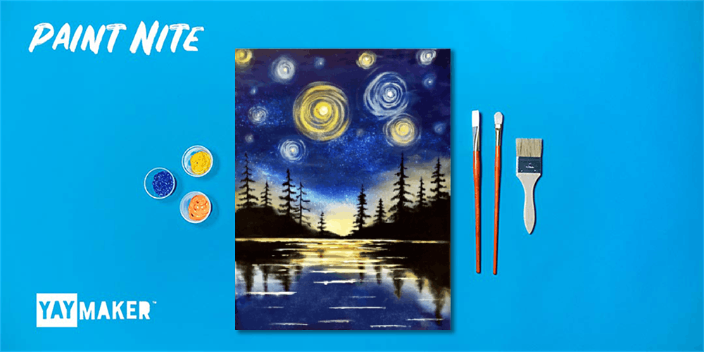 Paint Nite The Original Paint And Sip Party At Cottage Canoe