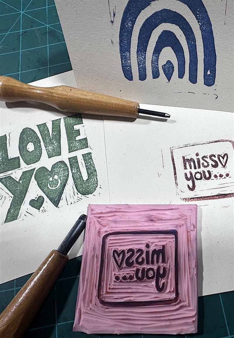 Stamping: Design It, Carve It, Print It (teen/parent), 6 August | Event in Carson | AllEvents