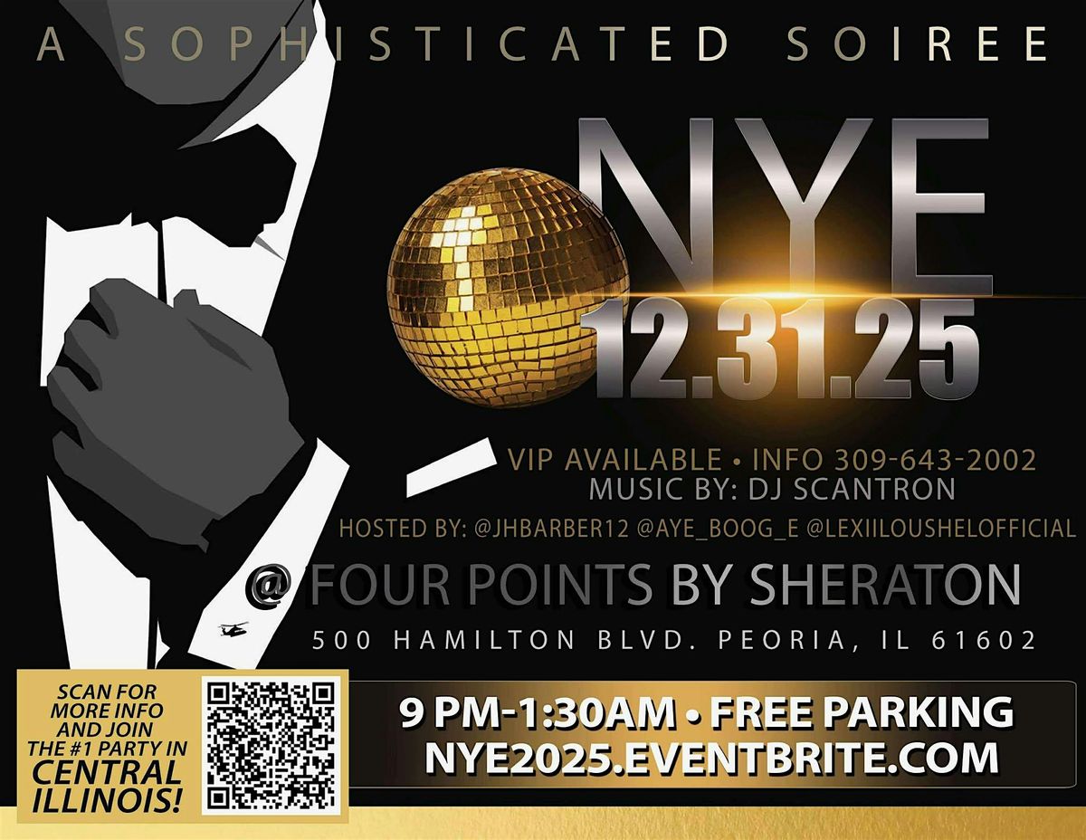 N.Y.E. Party: A Sophisticated Soiree, 31 December | Event in Peoria | AllEvents