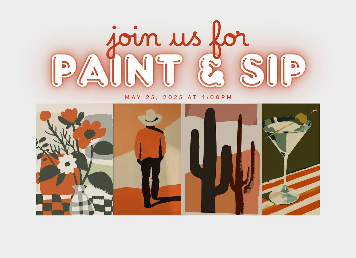 Paint by Number and Sip, 25 May | Event in Running Springs | AllEvents