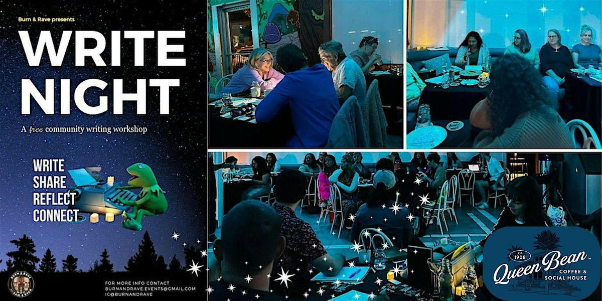 WRITE NIGHT - Sept 10, 10 September | Event in Modesto | AllEvents