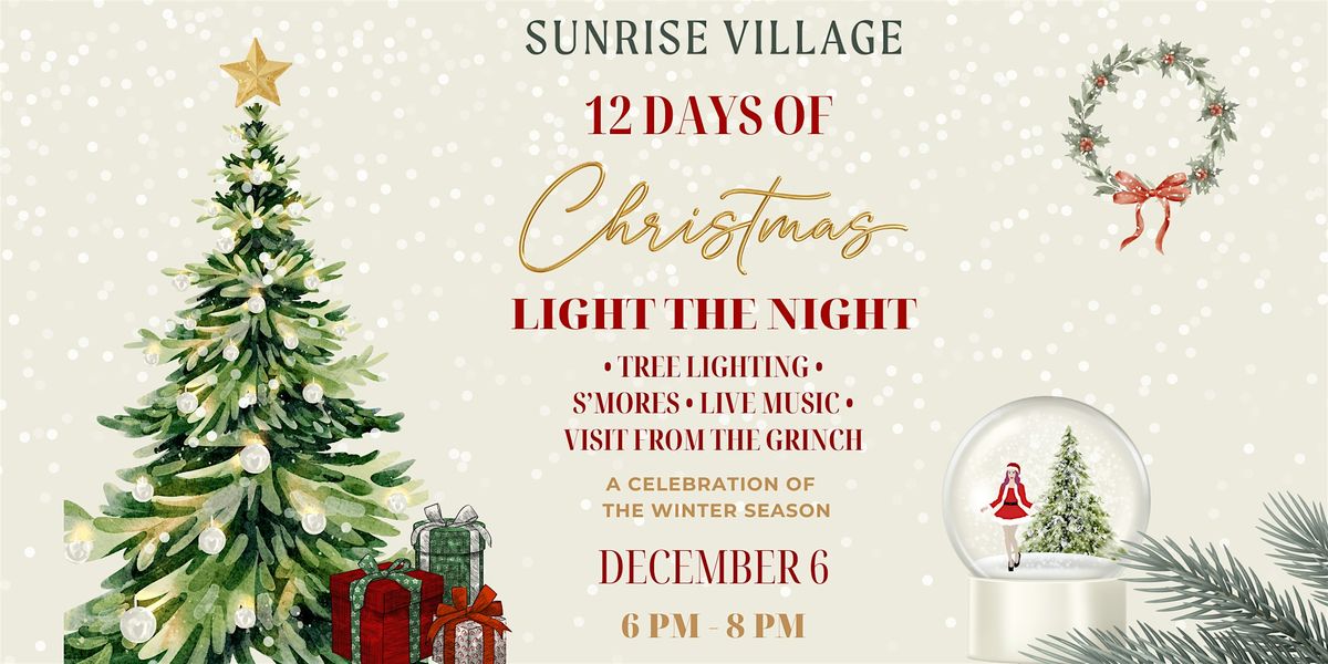 Sunrise Village Light The Night, 6 December | Event in Puyallup | AllEvents