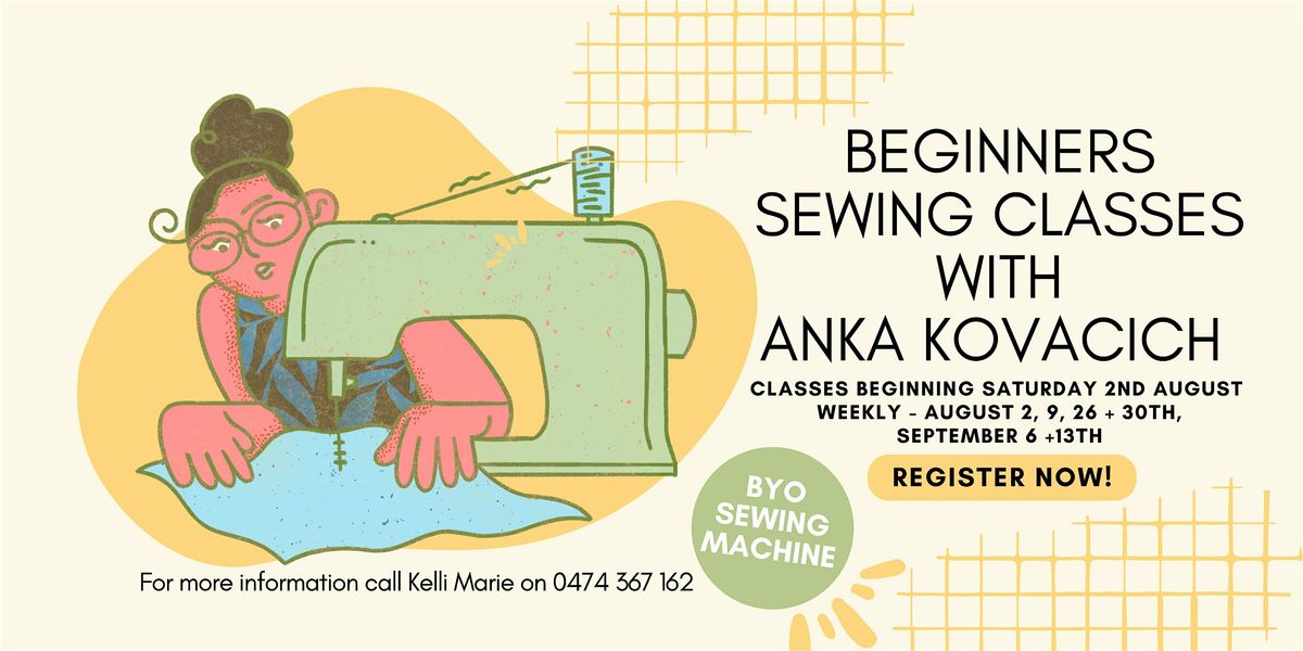 Learn To Sew With Anka Kovacich - Geraldton, 2 August | Event in Geraldton | AllEvents