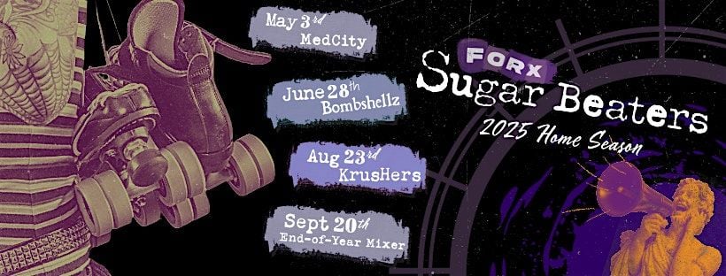 Roller Derby Home Game Ft. Grand Forx Sugar Beaters and Bisman Bombshellz, 28 June | Event in Grand Forks