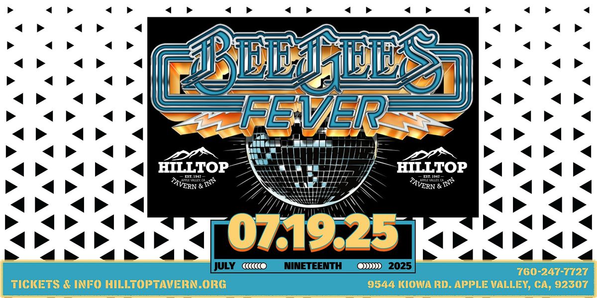 BEE GEES FEVER, 19 July | Event in Apple Valley | AllEvents